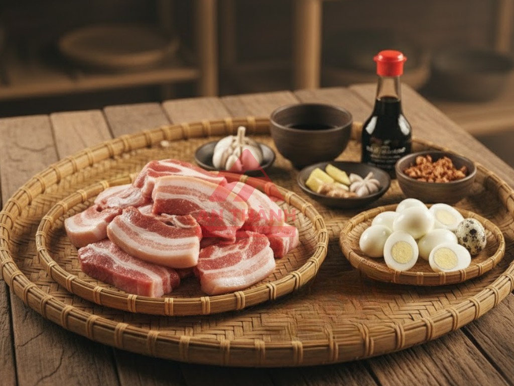 Bí quyết nhỏ để món thịt ba chỉ trứng cút kho thêm trọn vị